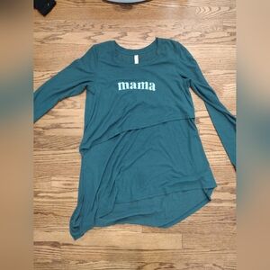 LM asymmetrical tunic